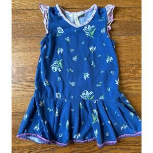 Matilda Jane Girls' Blue Floral Dress Size 2